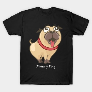 cute pug face T-Shirt